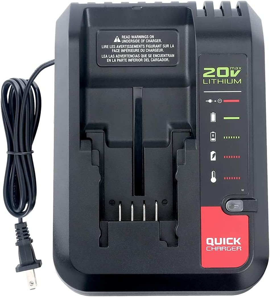 Black and decker 20v online max lithium battery charger